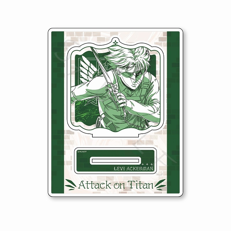 進撃の巨人 アクリルスタンド Vg リヴァイ アニメイトで22年10月 中旬 発売予定