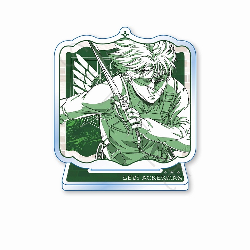 進撃の巨人 アクリルスタンド Vg リヴァイ アニメイトで22年10月 中旬 発売予定