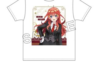 五等分の花嫁∽ 描き下ろしTシャツ 中野五月
 アニメイトで
2024年06月下旬発売