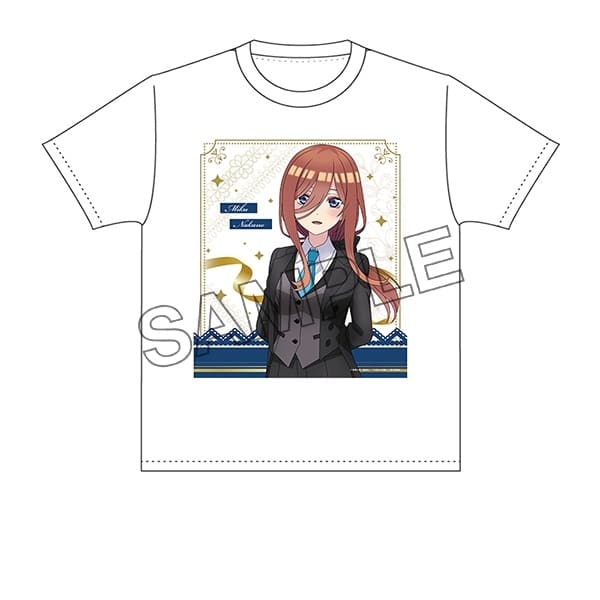 五等分の花嫁∽ 描き下ろしTシャツ 中野三玖
 アニメイトで
2024年06月下旬発売