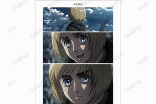 進撃の巨人 アルミン 場面写A3マット加工ポスター
 アニメイトで
2024/09/17 発売