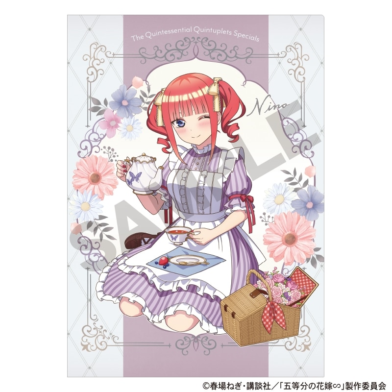 五等分の花嫁∽ シングルクリアファイル 中野二乃 ピクニック
 アニメイトで
2024年07月発売