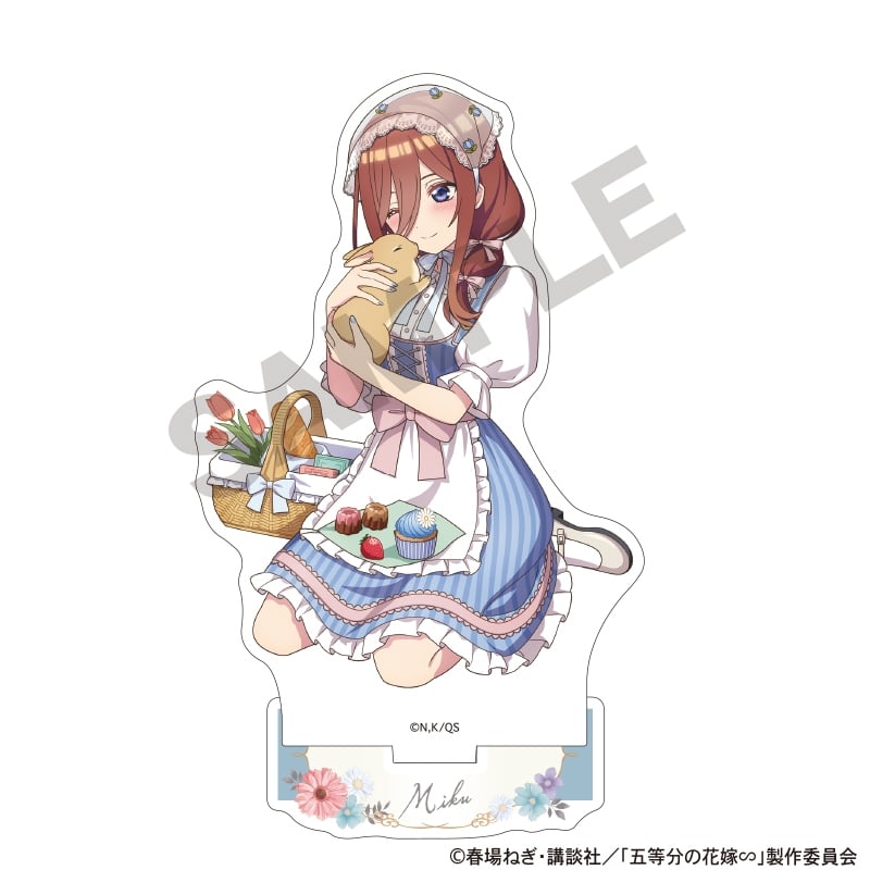 五等分の花嫁∽ アクリルスタンド 中野三玖 ピクニック
 アニメイトで
2024年07月発売