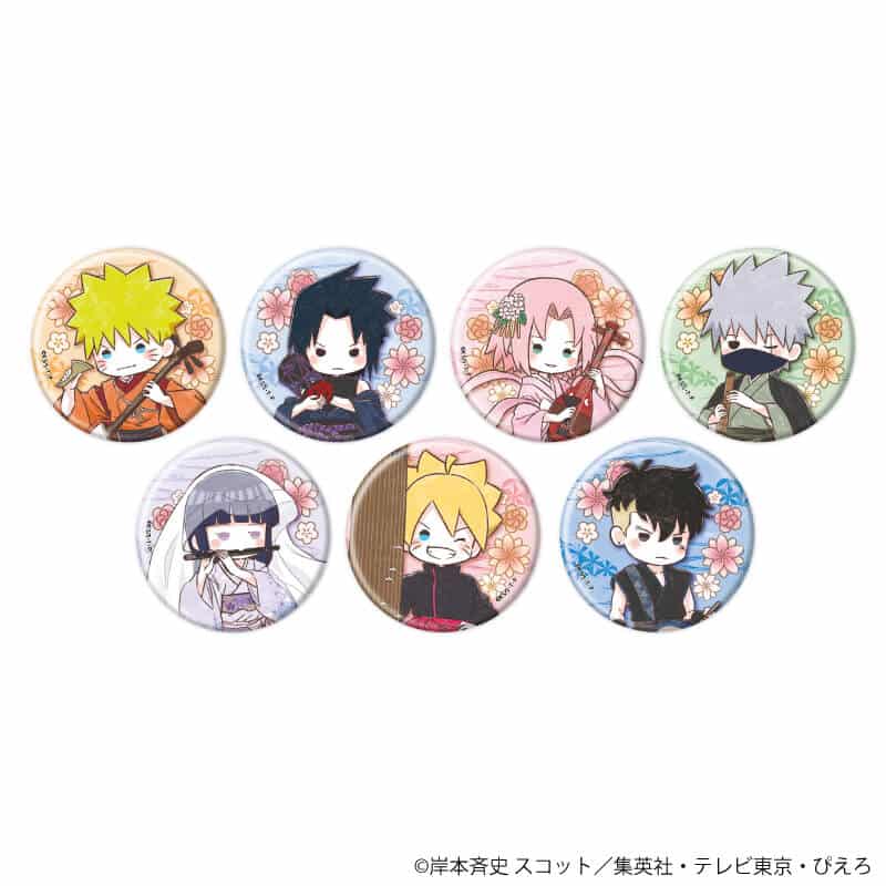 NARUTO & BORUTO 缶バッジ15/和楽器ver. ブラインド eeo Storeで取扱中