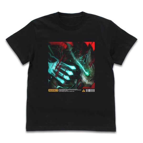 怪獣8号 フルカラーTシャツ BLACK S キャラアニで
                                                2024年7月発売