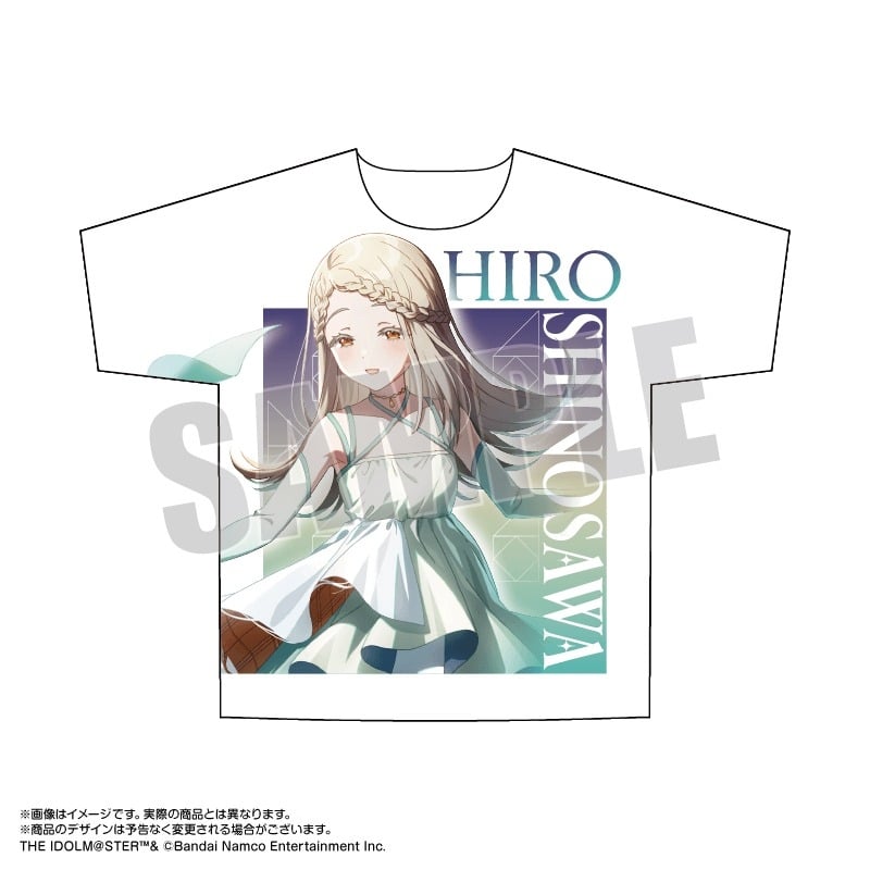 学園アイドルマスター 両面フルグラフィックTシャツ 篠澤 広
 アニメイトで
2024年07月発売