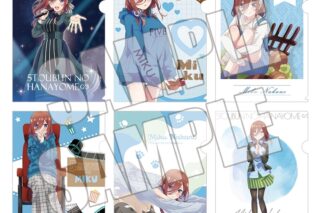 五等分の花嫁∽ ブラインドクリアファイル
 アニメイトで
2024年07月中旬発売