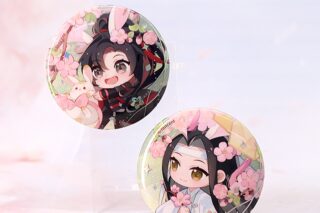 魔道祖師 桃花澗シリーズ 缶バッジセット(2個入)
 
2024年10月発売