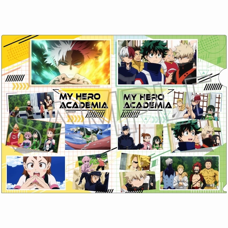 僕のヒーローアカデミア コラージュ クリアファイル B
 アニメイトで
2024年07月下旬発売