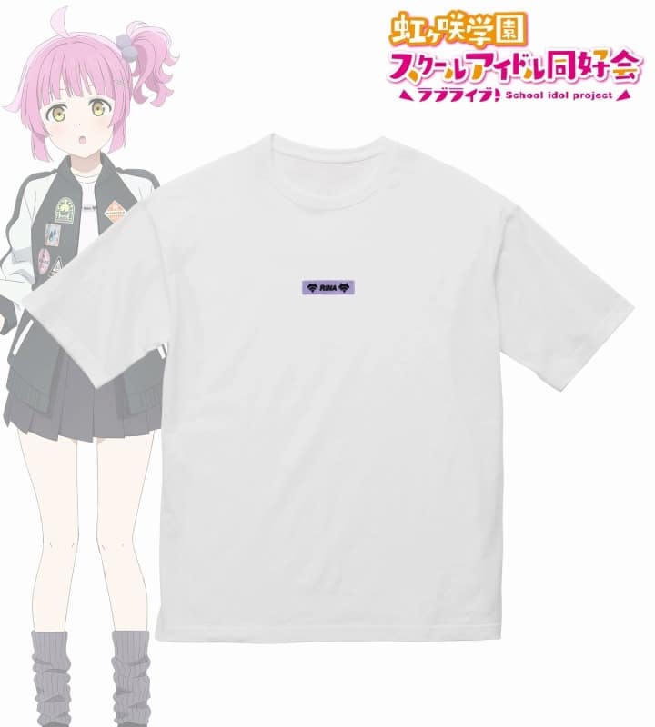 ラブライブ!虹ヶ咲学園スクールアイドル同好会 arti-mate 着用BIGシルエットTシャツ 天王寺 璃奈 描き下ろし おそろいコーデver. vol.2レディース(サイズ/Free)
 アニメイトで2024/09/04 発売