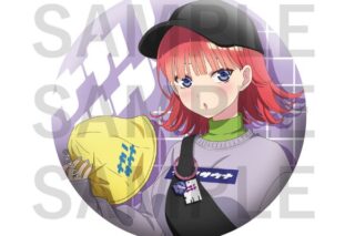 五等分の花嫁∽ -サウナ行こう!- メタリック缶バッジ 中野二乃 キャラアニで
                                                2024年10月発売