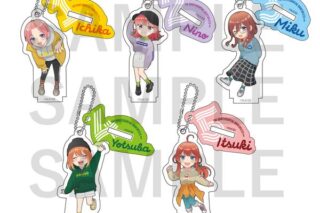 五等分の花嫁∽ -サウナ行こう!-トレーディングアクリルスタンド  キャラアニで
                                                2024年10月発売