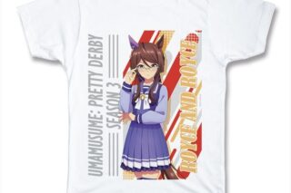 TVアニメ『ウマ娘 プリティーダービー Season 3』 Tシャツ Lサイズ デザイン09(ロイスアンドロイス/制服ver.)
 アニメイトで
2024年09月 上旬 発売