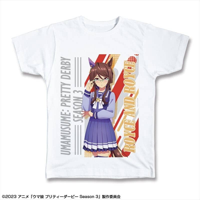 TVアニメ『ウマ娘 プリティーダービー Season 3』 Tシャツ Lサイズ デザイン09(ロイスアンドロイス/制服ver.)
 アニメイトで
2024年09月 上旬 発売