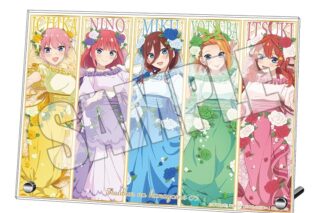 五等分の花嫁∽ アクリルプレート
 アニメイトで
2024年09月上旬発売