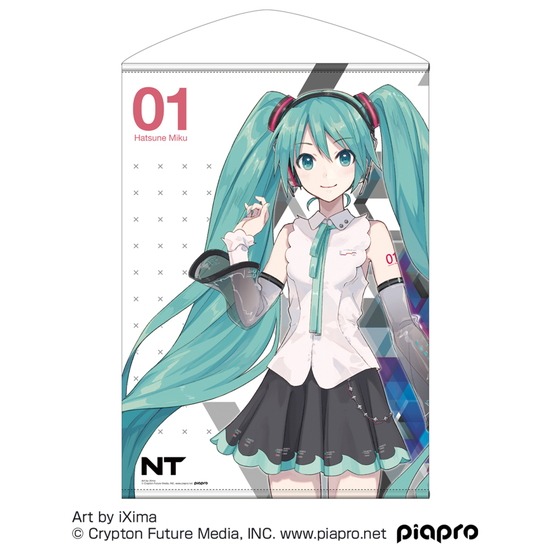 【再販】初音ミク NT B2タペストリー                     ホビーストックで2024年9月発売