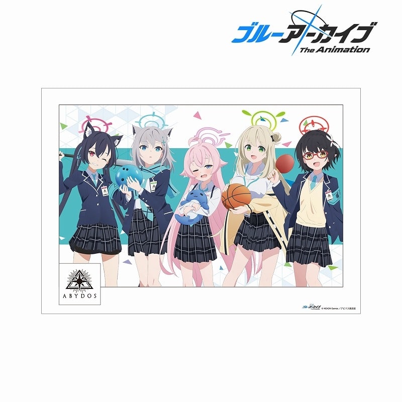 ブルーアーカイブ The Animation 描き下ろし アクティビティver. 対策委員会 A3マット加工ポスター
 アニメイトで
2024/10/27 発売