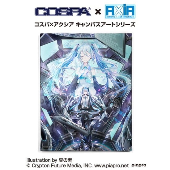 【再販】初音ミク Circulator キャンバスアート                     ホビーストックで2024年9月発売