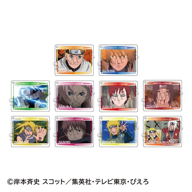 NARUTO-ナルト- CoLotta トレーディングアクリルプレートキーホルダー
 アニメイトで
08月中旬発売