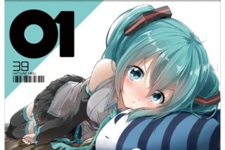 【再販】初音ミク 横型100cmタペストリー ぺんたごん Ver.                     ホビーストックで2024年9月発売