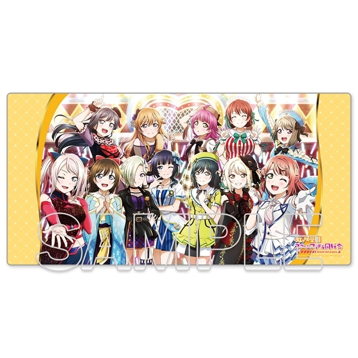 ラブライブ!虹ヶ咲学園スクールアイドル同好会 デスクマット Ver.Love the Life We Live
 アニメイトで2024/10/25 発売