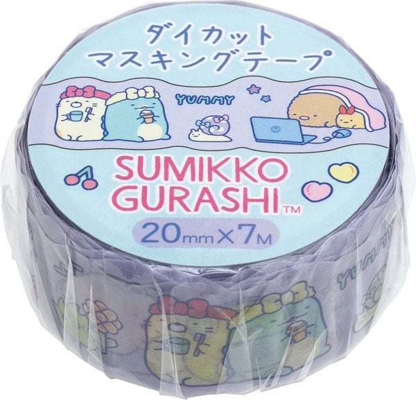 すみっコぐらし ダイカットマスキングテープ
 アニメイトで
2024年07月発売