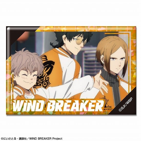 WIND BREAKER ホログラム缶バッジ デザイン30 集合 B                     ホビーストックで2024年8月発売