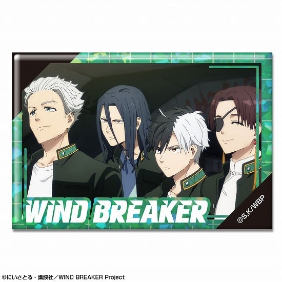 WIND BREAKER ホログラム缶バッジ デザイン29 集合 A                     ホビーストックで2024年8月発売