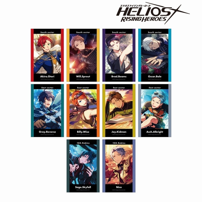 HELIOS Rising Heroes インスタントカメラ風イラストカード ver.A
 アニメイトで2024/11/27 発売