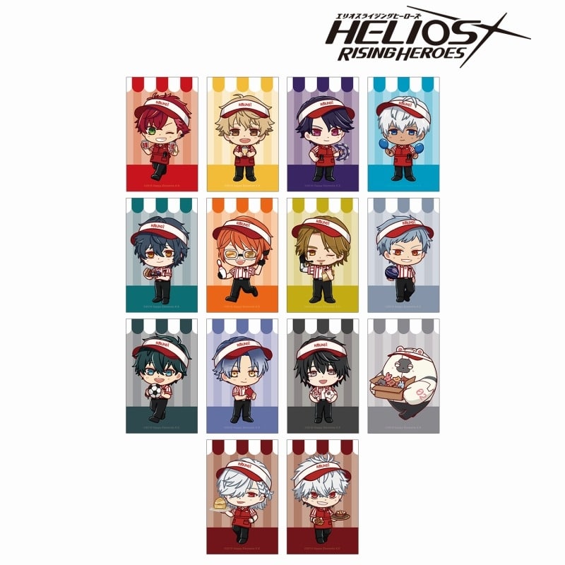 HELIOS Rising Heroes  ちびキャラ イラストカード ver.A
 アニメイトで2024/11/27 発売