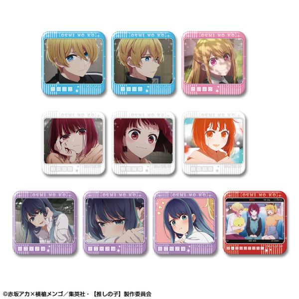 【推しの子】 10個入りぷくっとバッジコレクションBOX Vol.2 【1BOX】 キャラアニで
                                                2024年10月発売