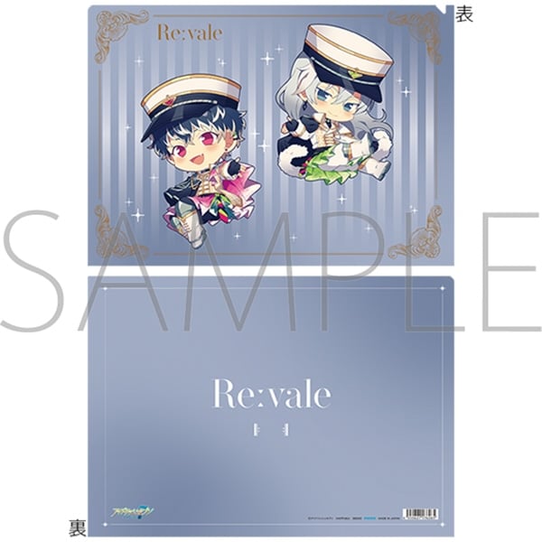 アイドリッシュセブン クリアファイル/Re:vale 8周年ミニキャラ ムービックで2024年11月22日より発売