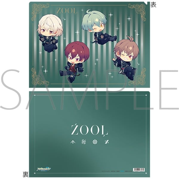 アイドリッシュセブン クリアファイル/ZOOL 8周年ミニキャラ ムービックで2024年11月22日より発売