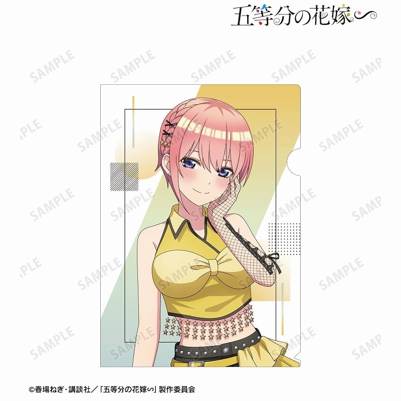 五等分の花嫁∽ rockin’starコラボ 描き下ろし 中野一花 ロックアイドルver. クリアファイル
 アニメイトで
2024/10/27 発売