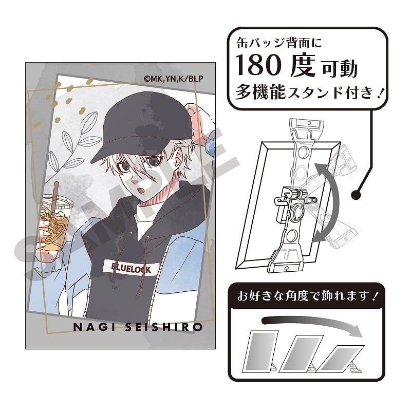 ブルーロック アート缶バッジ 凪誠士郎 ニュアンスカラー【再販】
 
2024年10月下旬発売
で取扱中