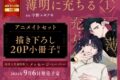 [BL漫画] 薄明に充ちる第1巻 アニメイトセット【描き下ろし20P小冊子付き】
 
2024年9月6日発売
で取扱中