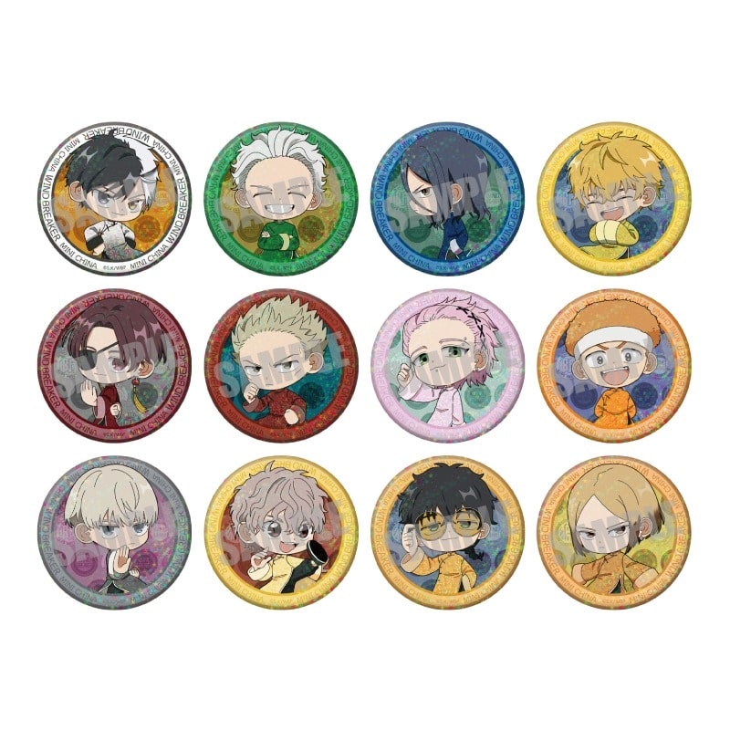 WIND BREAKER トレーディングホログラム缶バッジ MINI CHINA ver.
 アニメイトで
2024年08月下旬発売