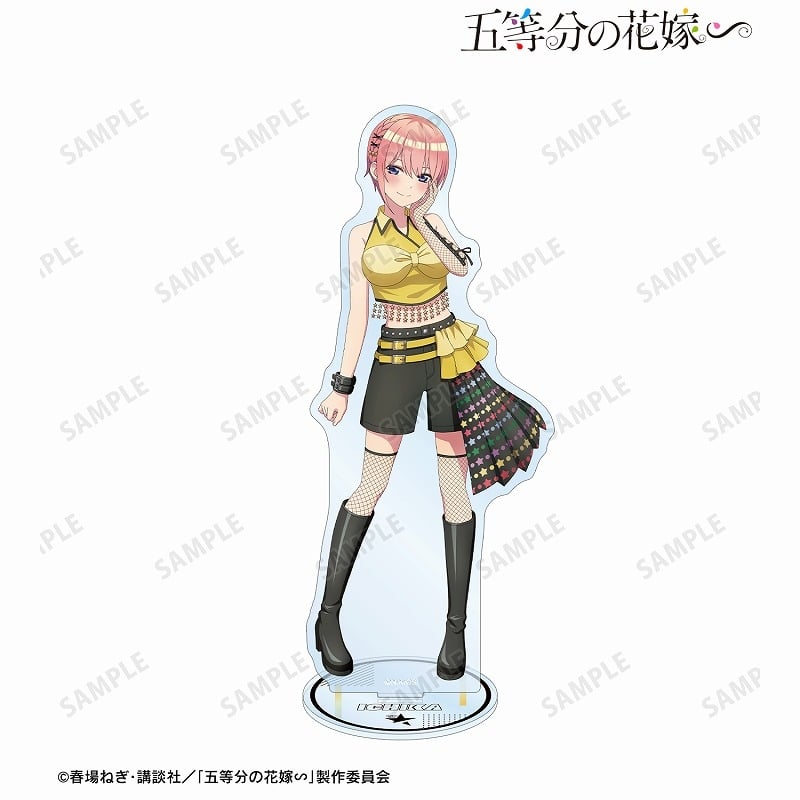 五等分の花嫁∽ rockin’starコラボ 描き下ろし 中野一花 ロックアイドルver. BIGアクリルスタンド
 アニメイトで
2024/10/27 発売