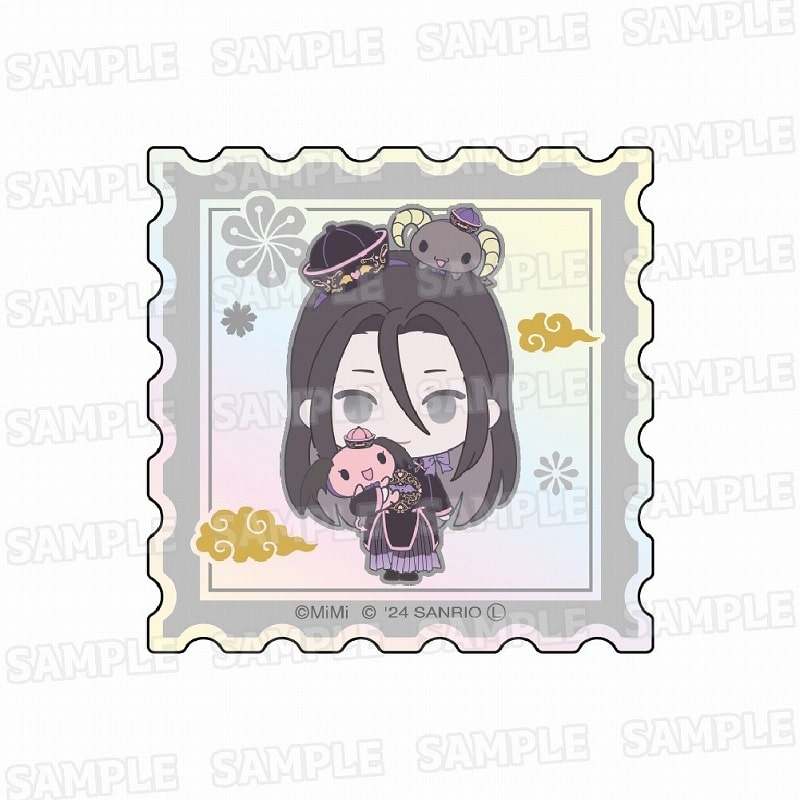 大河幻想ラジオドラマ「魔道祖師×サンリオキャラクターズ 切手風オーロラアクリルカード【ミニキャラver.】⑪温寧×ルロロマニック
 
2024年11月発売