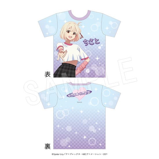 リコリス・リコイル フルグラフィックTシャツ 錦木千束                     ホビーストックで2024年10月発売