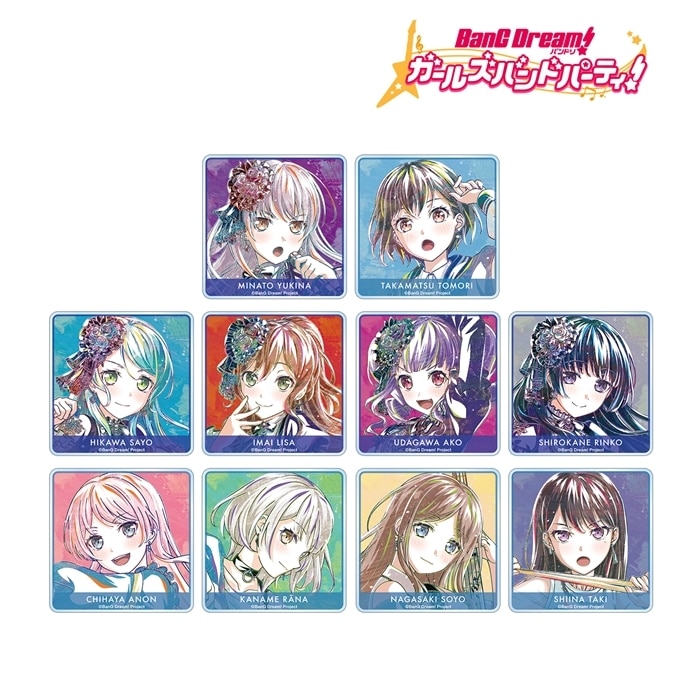 バンドリ! ガルパ トレーディング Ani-Art 第5弾 アクリルコースター ver.D
 アニメイトで2024/11/07 発売