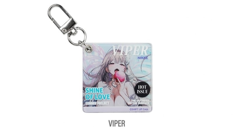 勝利の女神:NIKKE 2024夏MD レイヤーキーホルダー VIPER
 アニメイトで
2024年11月発売