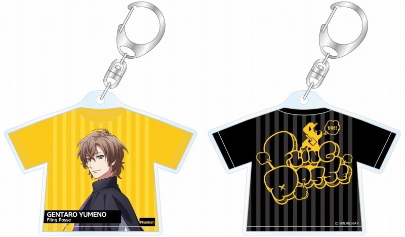 ヒプノシスマイク Tシャツアクリルキーホルダー 夢野幻太郎
 アニメイトで2023年12月発売