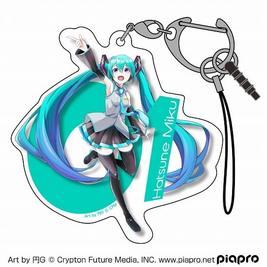 【再販】初音ミク アクリルマルチキーホルダー 円G Ver.                     ホビーストックで2024年11月発売