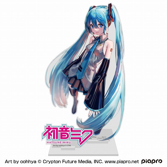 【再販】初音ミク アクリルスタンド 大 oohhya Ver.                     ホビーストックで2024年11月発売