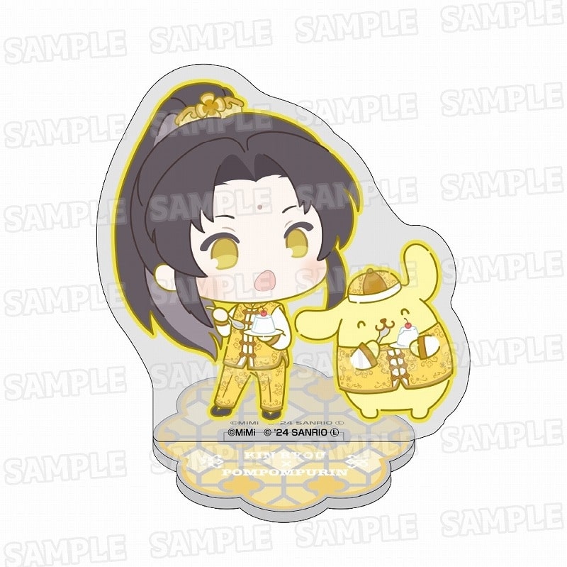 大河幻想ラジオドラマ「魔道祖師×サンリオキャラクターズ アクリルスタンド【ミニキャラver.】⑤金凌×ポムポムプリン
 
2024年11月発売