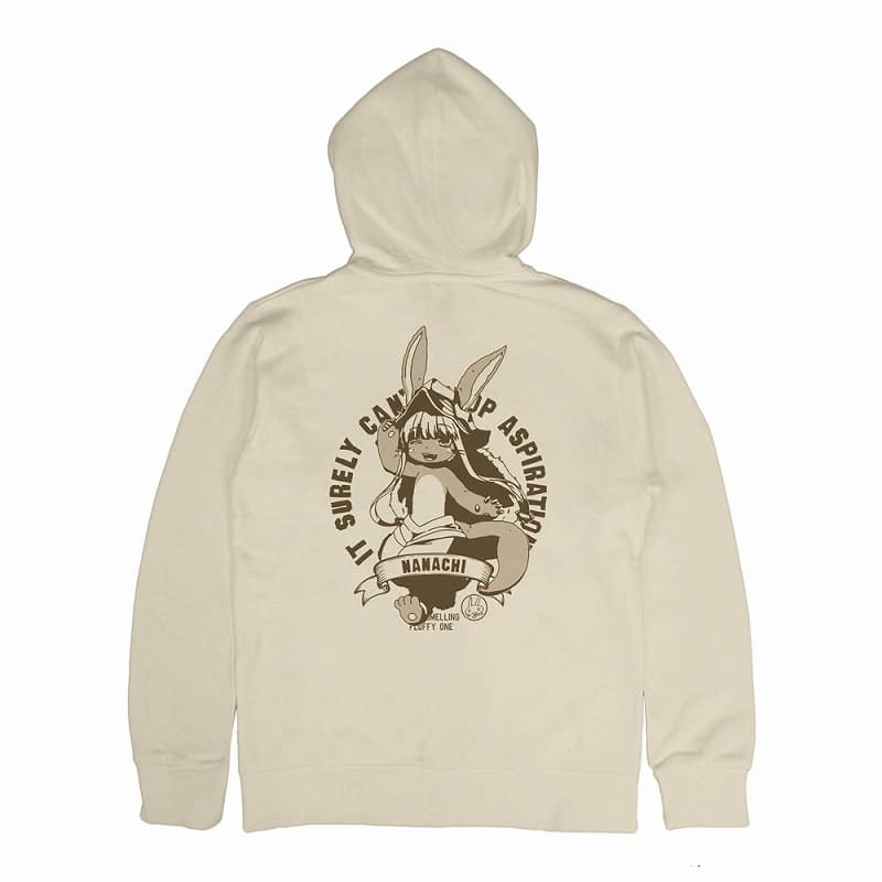 メイドインアビス 烈日の黄金郷 ナナチ ワクワク ジップパーカー/LIGHT BEIGE-XXL
 アニメイトで2024年10月 中旬 発売予定