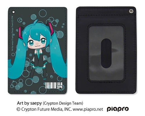 【再販】初音ミク フルカラーパスケース saepy Ver.                     ホビーストックで2024年11月発売