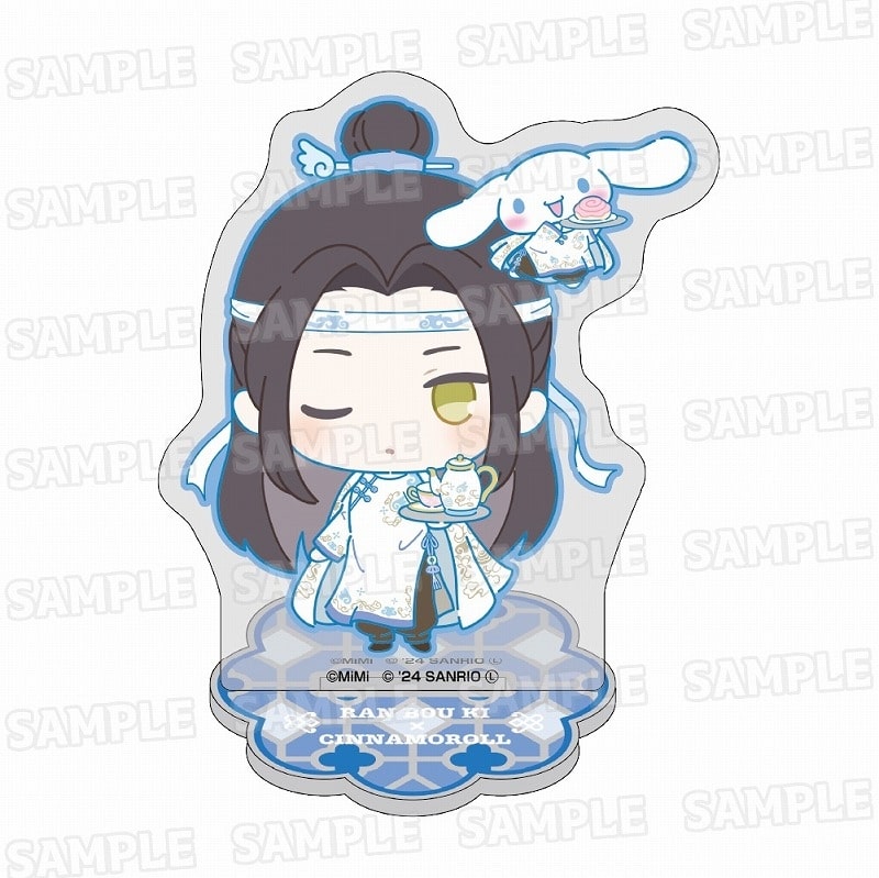 大河幻想ラジオドラマ「魔道祖師×サンリオキャラクターズ アクリルスタンド【ミニキャラver.】②藍忘機×シナモロール
 
2024年11月発売