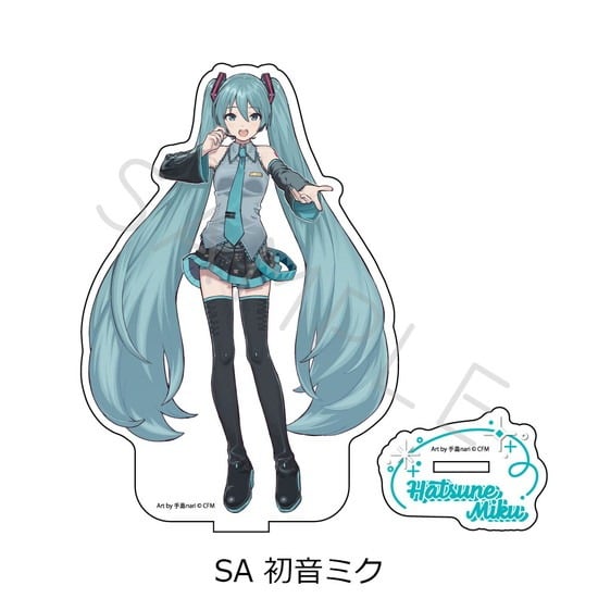 初音ミク&ピアプロキャラクターズ アクリルスタンド SA 初音ミク                     ホビーストックで2024年10月発売